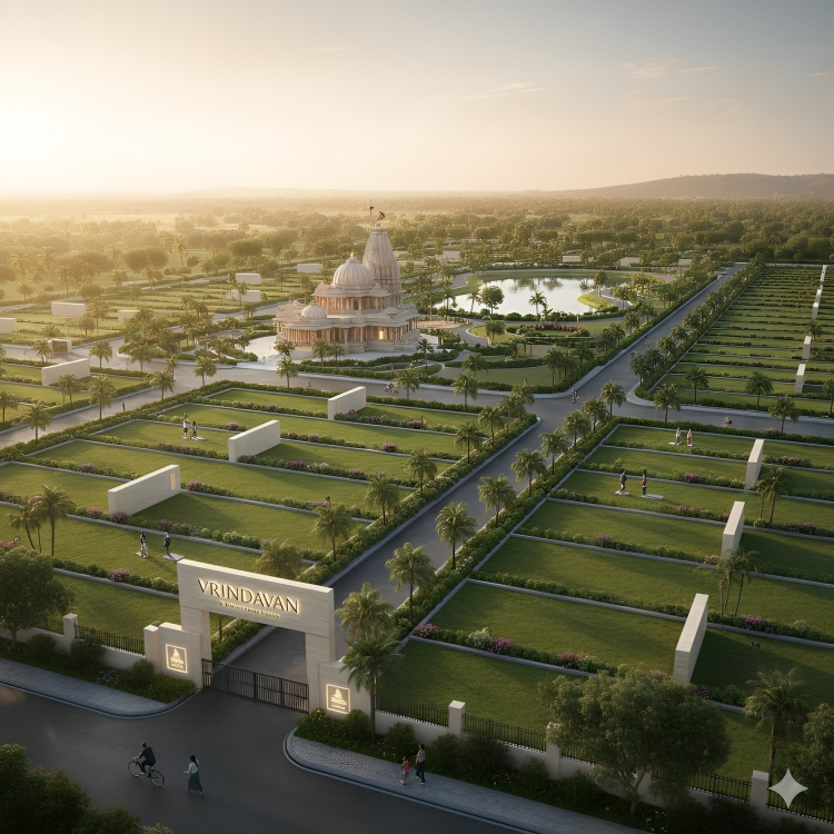 Modern house with large windows